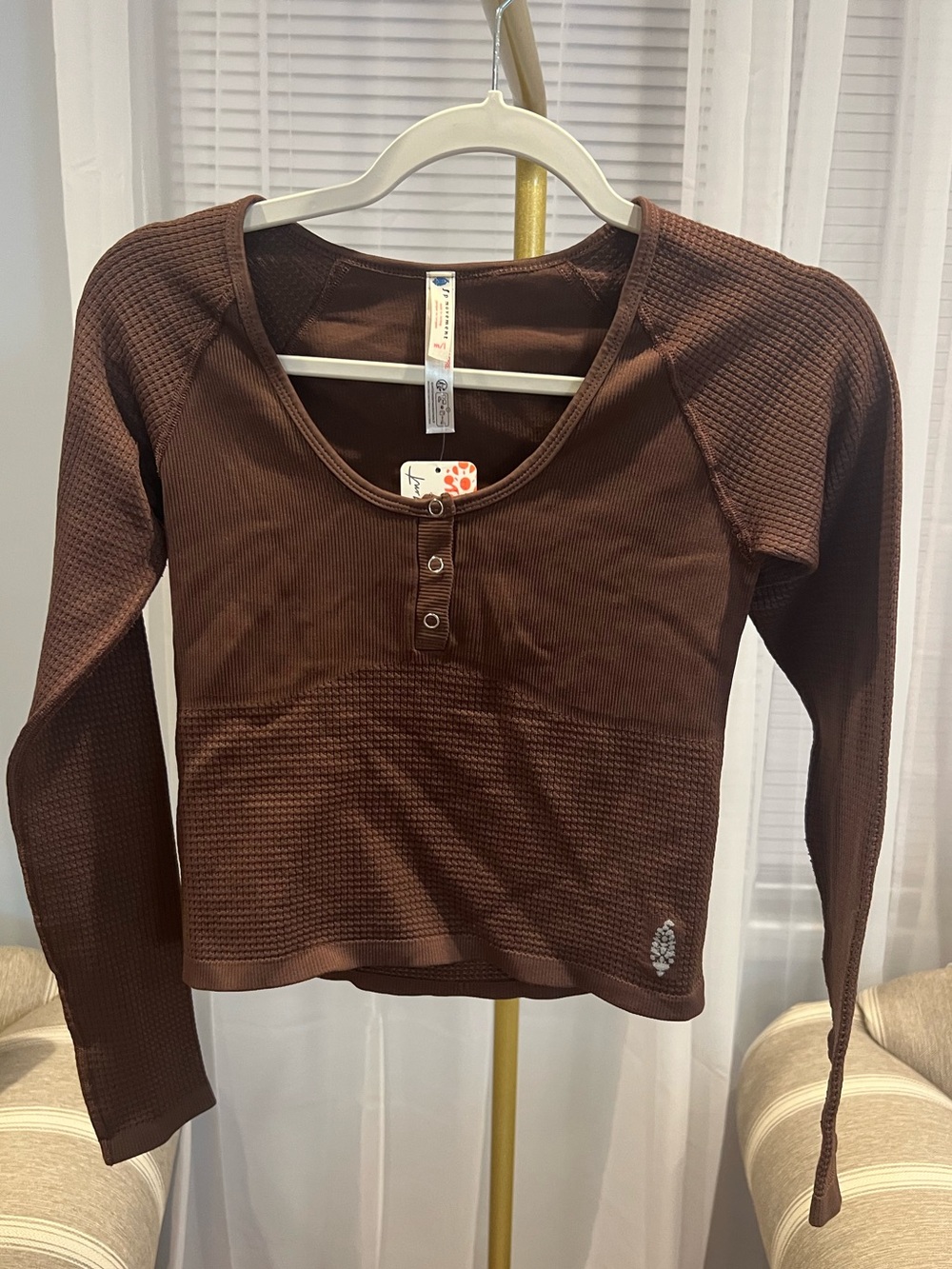 NWT FREE PEOPLE MOVEMENT  Bail Out Long Sleeve